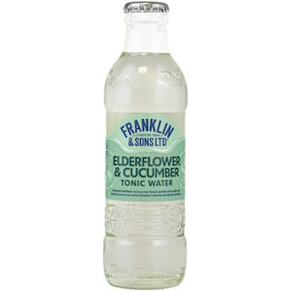 Franklin&Sons | Apa tonica cu soc si castravete 200ml