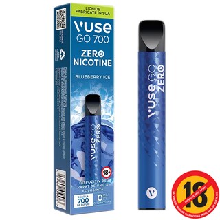 Vuse Go | Tigareta electronica Bluberry Ice 700 zero nicotina