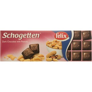 Schogetten | Ciocolata amaruie cu arahide 150g