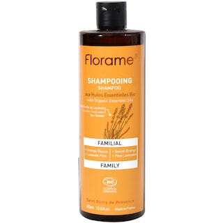 Florame | Sampon familial bio cu ulei de lavanda si portocale 400ml