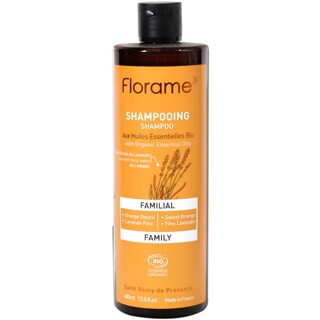 Florame | Sampon familial bio cu ulei de lavanda si portocale 400ml