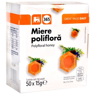 365 | Miere poliflora portionata 50x15g