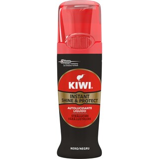 Kiwi | Shine&Polish | Crema lichida neagra pentru incaltaminte 75ml