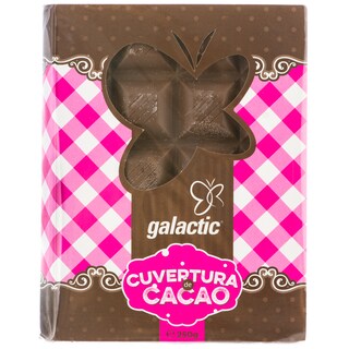 Galactic | Cuvertura cacao ciocolata pentru desert 250g