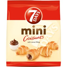Mini croissant cu crema de cacao 185g