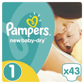 Pampers | Scutece copii New baby Value pack 43 bucati