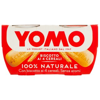 Yomo | Iaurt cu biscuiti si 4 cereale 2x125g