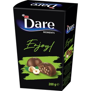 Dare | Praline de ciocolata cu lapte si crema de alune 200g