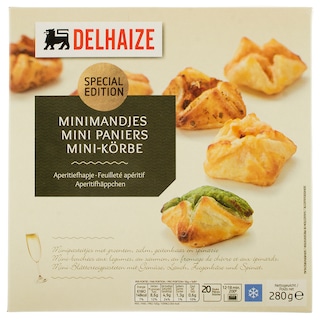 Delhaize | Foietaje mini 20 bucati 20x14g