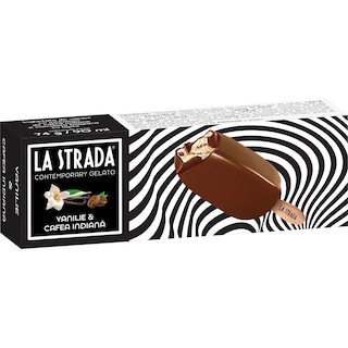 La Strada | Inghetata cu vanilie & cafea indiana 74g