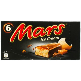 Mars | Inghetata cu lapte si caramel, cu glazura de cacao 6 bucati 6x41.76g