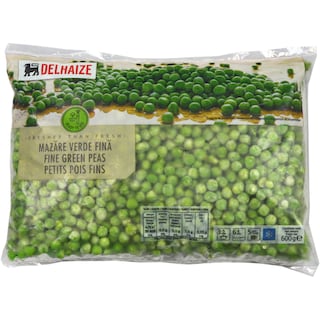 Delhaize | Mazare verde fina 600g