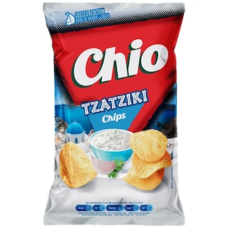 Chio | Chipsuri din cartofi Tzatziki 125g