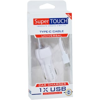 Super Touch | Incarcator auto cablu Type-C