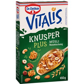 Dr. Oetker | Vitalis | Musli extra crocant cu amestec cu nuci 450g