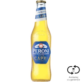Peroni Nastro Azzurro | Stile Capri | Bere blonda 0.33L