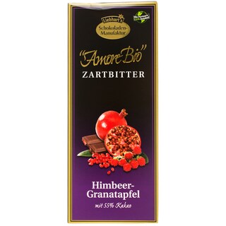 Amore Bio | Ciocolata bio cu zmeura 100g