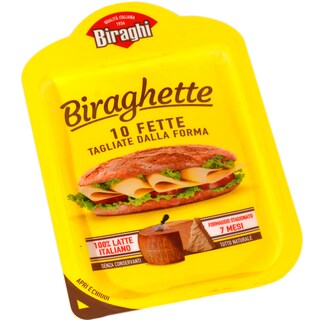Biraghi | Branza tare maturata felii 120g