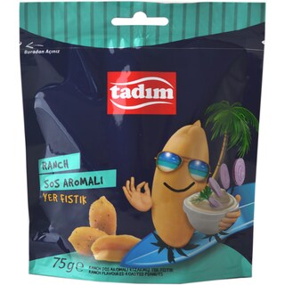 Tadim | Arahide prajite cu aroma de sos ranch 75g