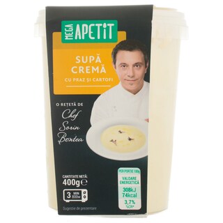 Mega Apetit | Supa crema de praz cu cartofi 400g