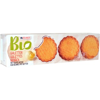 Delhaize Bio | Galete cu unt bio 125g
