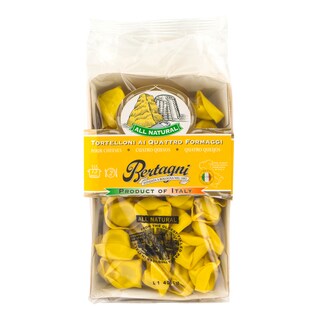Bertagni | Paste fainoase tortelloni cu 4 tipuri de branza 250g