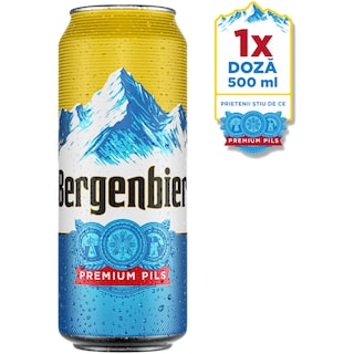 Bergenbier | Bere blonda pasteurizata 0.5L