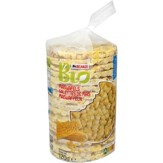 Delhaize Bio | Galete de porumb bio 120g