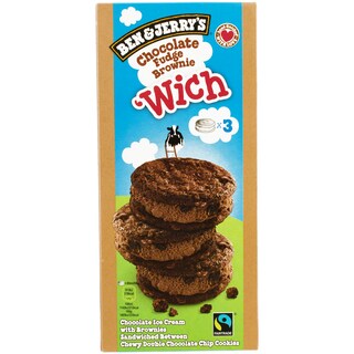 Ben&Jerry's | Inghetata cu biscuite si ciocolata 3 bucati 195g