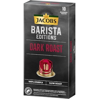 Jacobs | Barista Editions | Cafea Dark Roast, 10 capsule