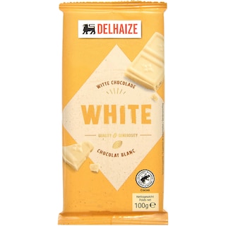 Delhaize | Ciocolata alba 100g