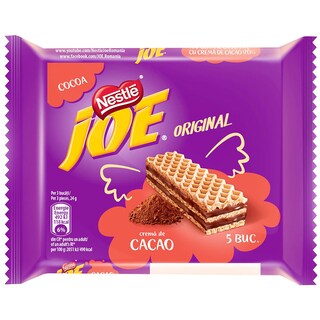 Joe | Napolitane cu crema de cacao 40g