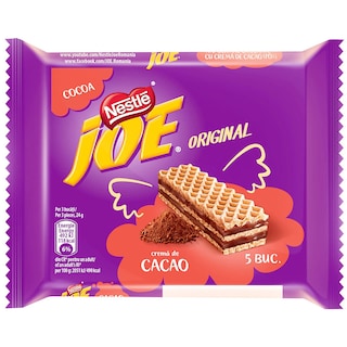 Joe | Napolitane cu crema de cacao 40g