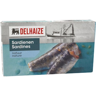 Delhaize | Sardine natur 125g
