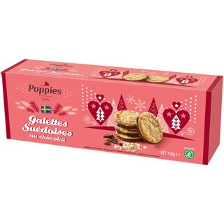 Poppies | Biscuiti de ovaz cu ciocolata  150g