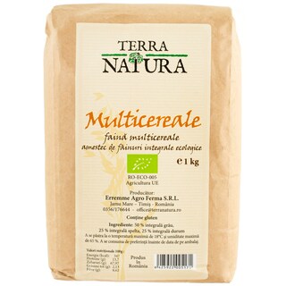 Terra Natura | Faina bio multicereale 1kg