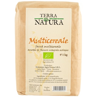 Terra Natura | Faina bio multicereale 1kg