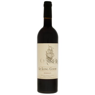 Le Long Cours | Vin rosu cupaj din soiurile: Cabernet Franc, Cabernet Sauvignon si Merlot 0.75l