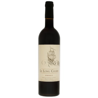Le Long Cours | Vin rosu cupaj din soiurile: Cabernet Franc, Cabernet Sauvignon si Merlot 0.75l