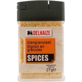 Delhaize | Ceapa granulata la cutie de plastic 27g
