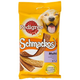Pedigree | Hrana uscata pentru caini Schmackos 4 felii 104g
