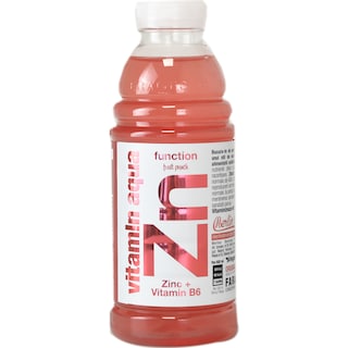 Vitamin Aqua | Bautura racoritoare Zinc + Vitamina B6 600ml