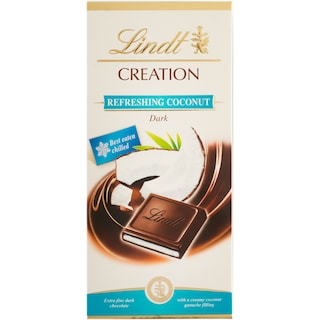 Lindt | Creation | Ciocolata Refreshing Coconut 150g