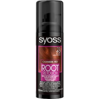 Syoss | Root Retouch | Vopsea spray temporara rosu casmir