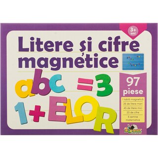 Noriel | Joc cu litere si cifre magnetice