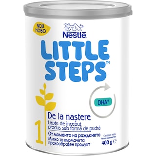 Nestle Little Steps | Lapte de inceput, sub forma de pudra, de la nastere 400g