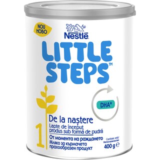 Nestle Little Steps | Lapte de inceput, sub forma de pudra, de la nastere 400g