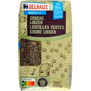Delhaize | Linte verde 500g
