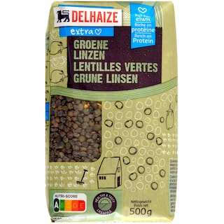 Delhaize | Linte verde 500g