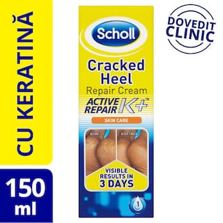 Scholl | Crema pentru calcaie crapate cu keratina 60ml